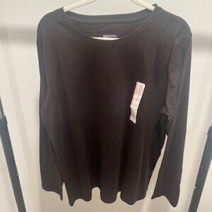 Brown Long Sleeve Top